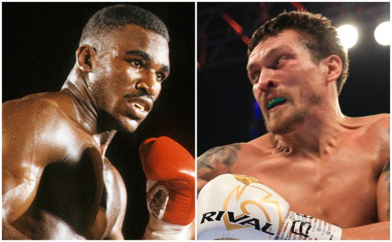 Oleksandr Usyk muốn theo bước Evander Holyfield