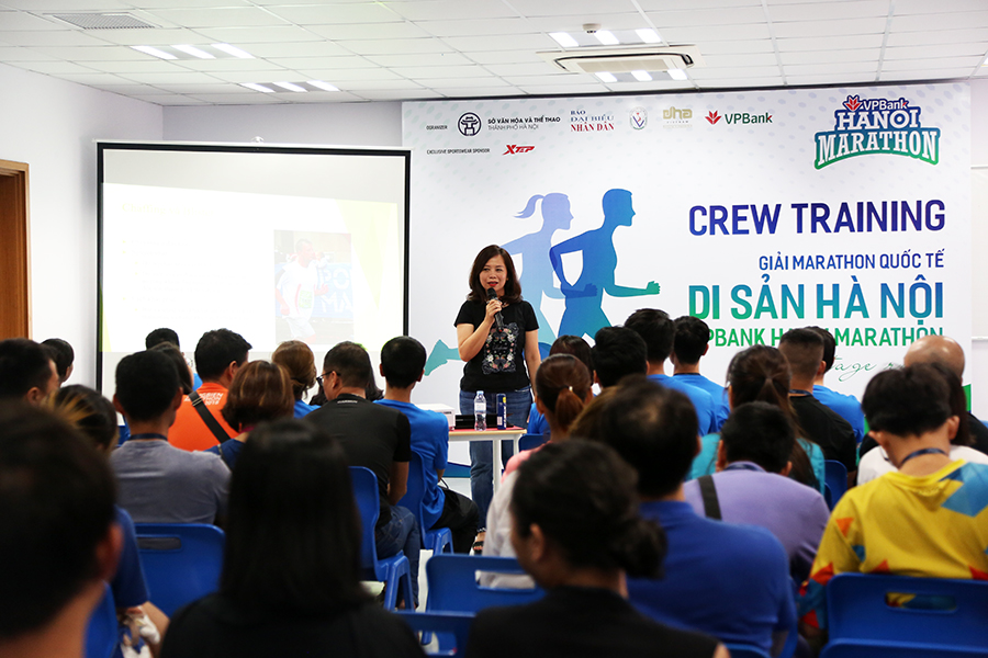 Hơn 500 tình nguyện viên sẵn sàng phục vụ VPBank Hanoi Marathon 2019