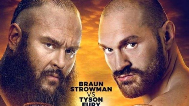 Tyson Fury đối đầu Braun Strowman tại sự kiện WWE diễn ra ở Saudi Arabia