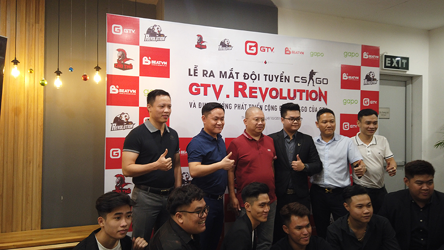 GameTV ký hợp đồng với Revolution, đặt tham vọng lớn với CSGO Việt Nam