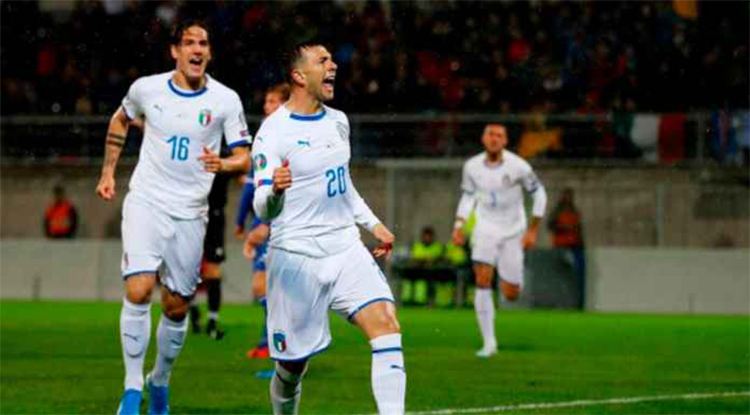 Bảng xếp hạng vòng loại Euro 2020: Italia tiếp mạch trận toàn thắng
