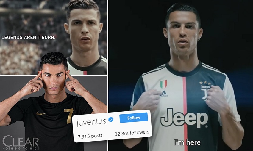 Hiệu ứng Ronaldo đem về cho Juventus số tiền và người hâm mộ khổng lồ