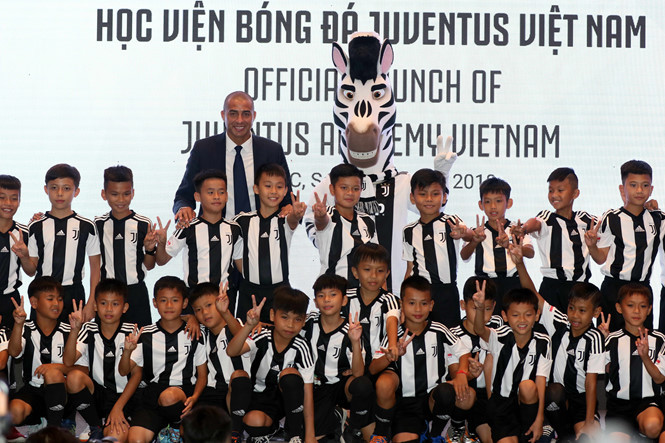 Học viện bóng đá Juventus tại Việt Nam có gì đặc biệt?