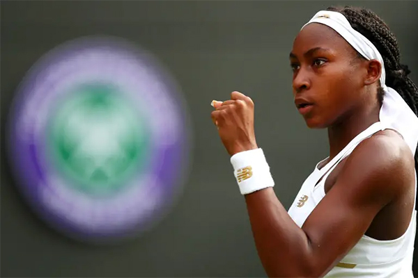 Cori "Coco" Gauff tuổi 15 một năm leo 614 bậc trên BXH quần vợt nữ