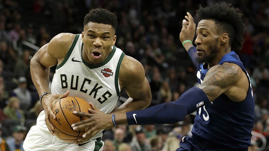 Đả bại Timberwolves, Milwaukee Bucks lập thành tích toàn thắng tại NBA Preseason