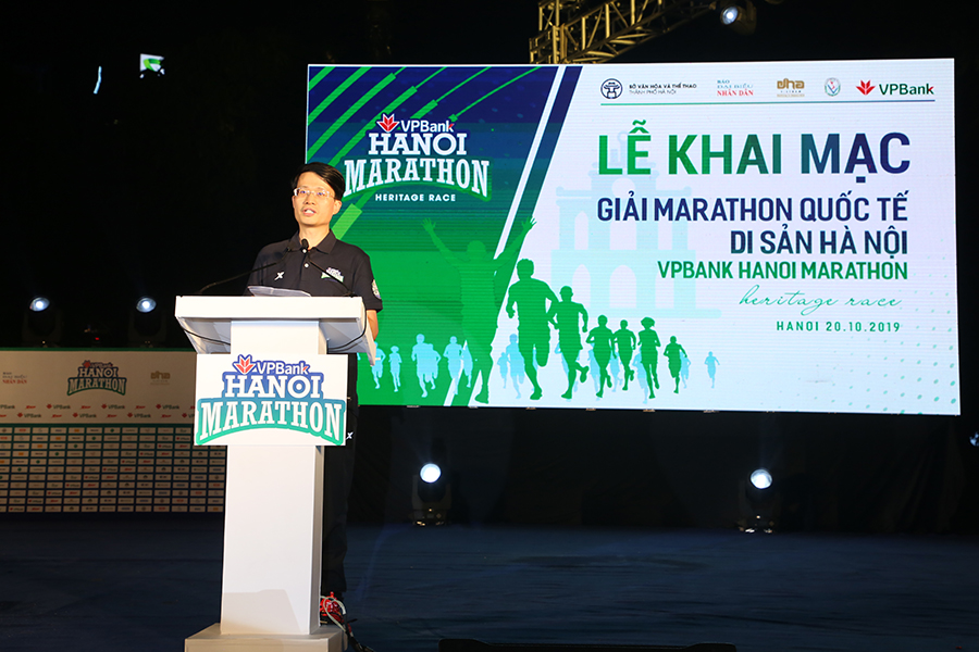 VPBank Hanoi Marathon 2019 khai mạc với tinh thần một sự kiện thể thao lớn VPBank Hanoi Marathon 2019 khai mạc với tinh thần một sự kiện thể thao lớn