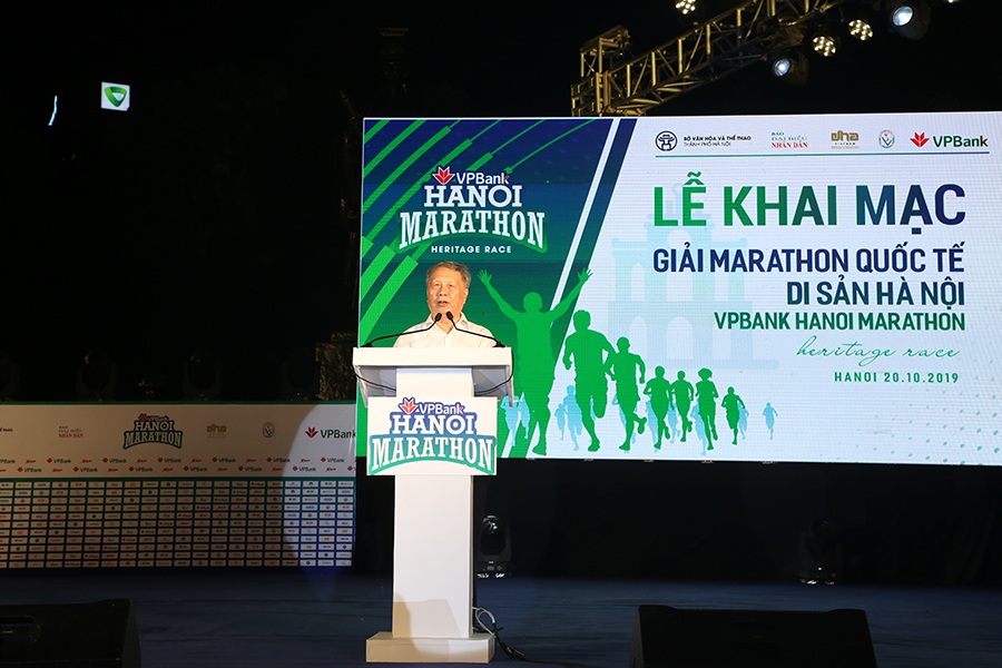 VPBank Hanoi Marathon 2019 khai mạc với tinh thần một sự kiện thể thao lớn VPBank Hanoi Marathon 2019 khai mạc với tinh thần một sự kiện thể thao lớn