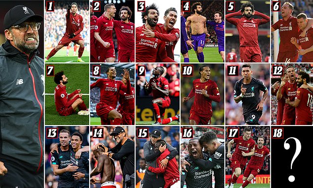 Liverpool sẽ phá kỷ lục chiến thắng của Man City ở Ngoại hạng Anh?