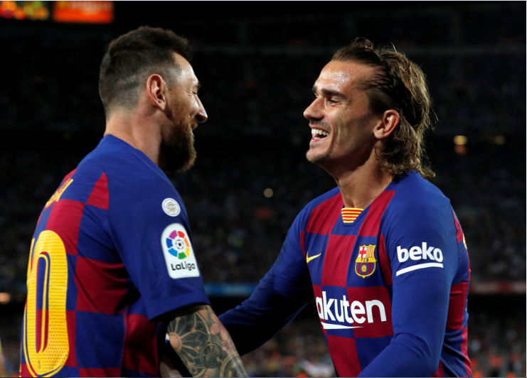 Kết quả Eibar vs Barca (0-3): Lên đỉnh cùng tam tấu Messi - Griezmann - Suarez