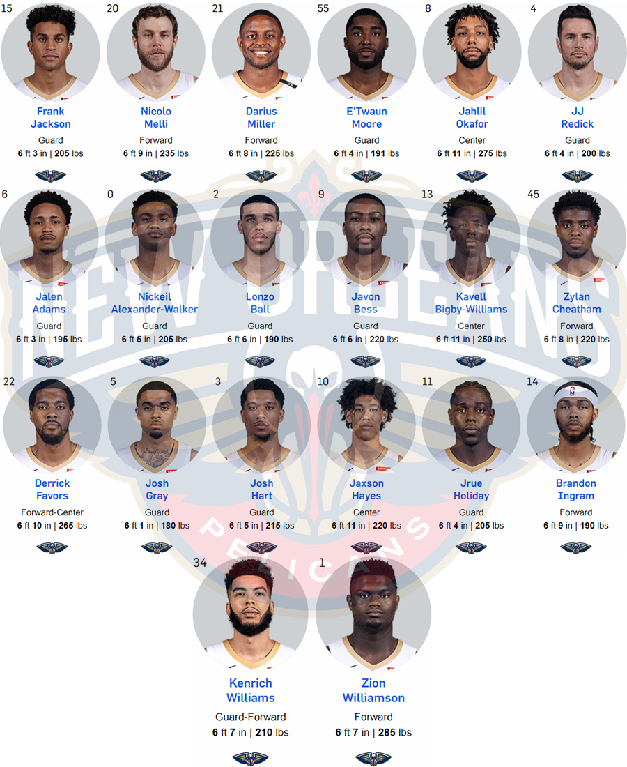 Thư viện NBA: New Orleans Pelicans, ngựa ô của giải Thư viện NBA: New Orleans Pelicans, ngựa ô của giải