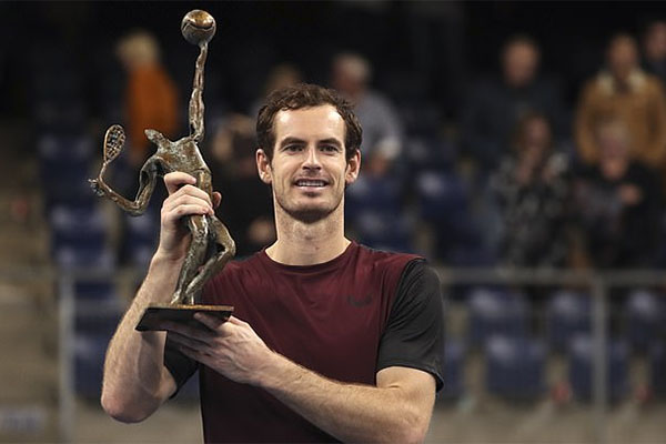 Andy Murray có danh hiệu đơn nam ATP đầu tiên từ khi phẫu thuật hông