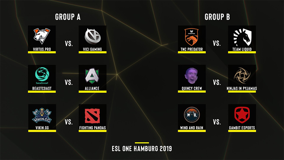 Dota 2 ESL One Hamburg 2019: VP, Liquid đụng độ Vici Gaming