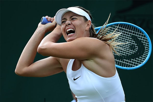 Maria Sharapova mắc bệnh nghề nghiệp