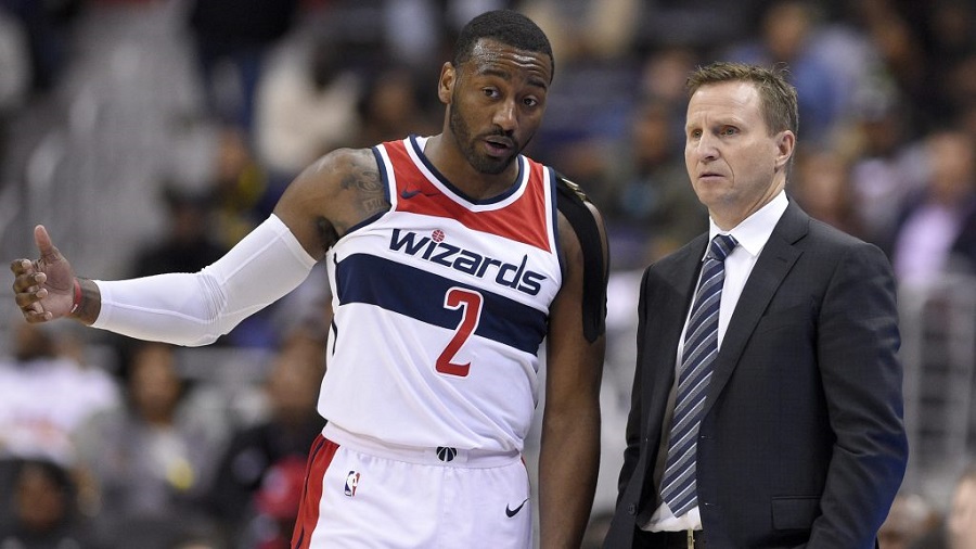 Tranh thủ thời gian dưỡng thương, John Wall trở thành trợ lý HLV Washington Wizards