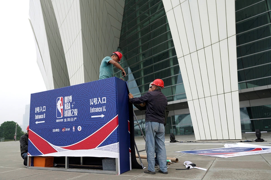 Khán giả Trung Quốc không được xem trận khai mạc NBA trên truyền hình