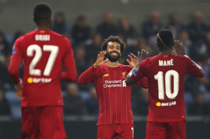 Liverpool phát cuồng với sự kết hợp của Salah, Mane và Firmino trước Genk