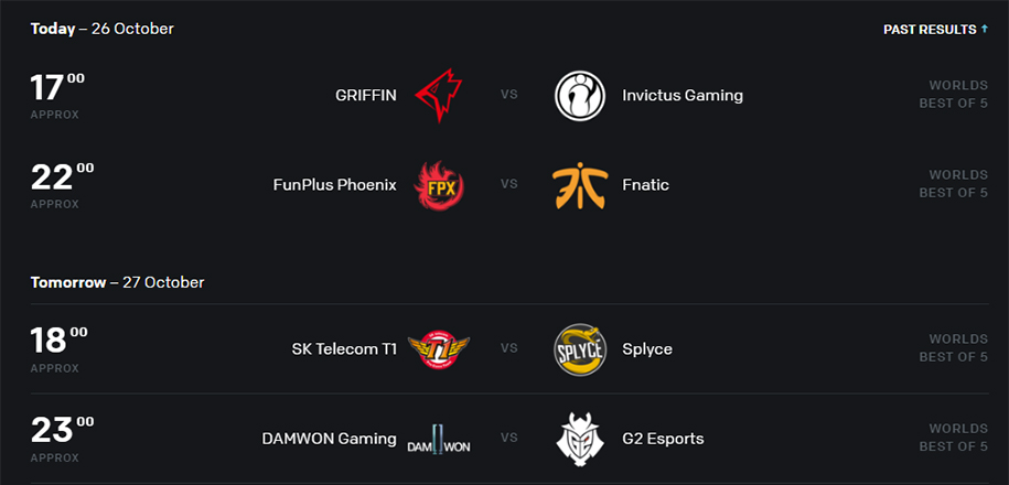 Kết quả CKTG 2019 ngày 26/10: IG đi tiếp, Fnatic rời cuộc chơi