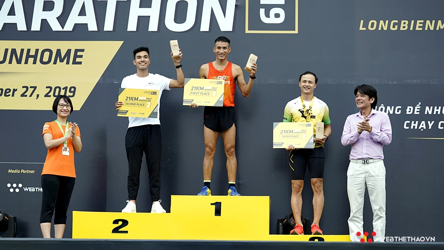 VĐV “chuẩn Boston Marathon vượt qua tuyển thủ SEA Games để vô địch Longbien Marathon 2019