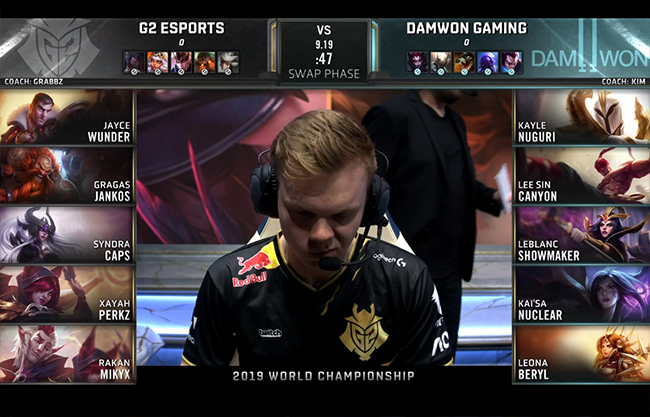G2 vs DWG - Caps vạn tuế! Wunder gây shock