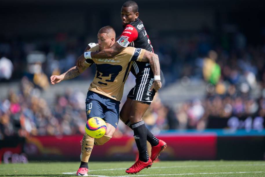 Trực tiếp Pumas UNAM vs Atlas: Chia điểm tại Olimpico de Universitario