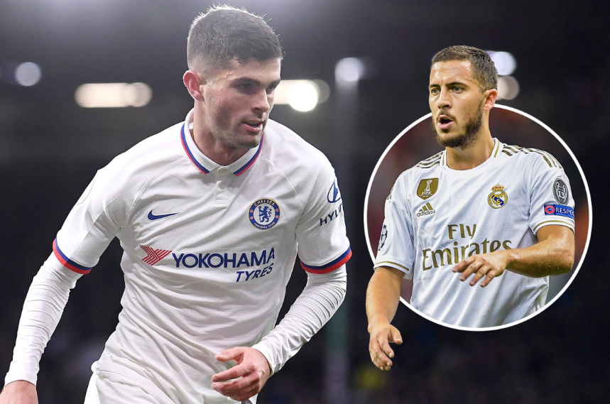 Pulisic có chỉ số tốt hơn Hazard sau màn khởi đầu với Chelsea