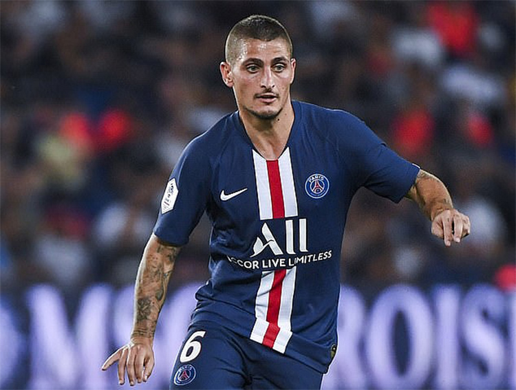 Marco Verratti gia hạn hợp đồng với PSG trước trận đấu với Dijon