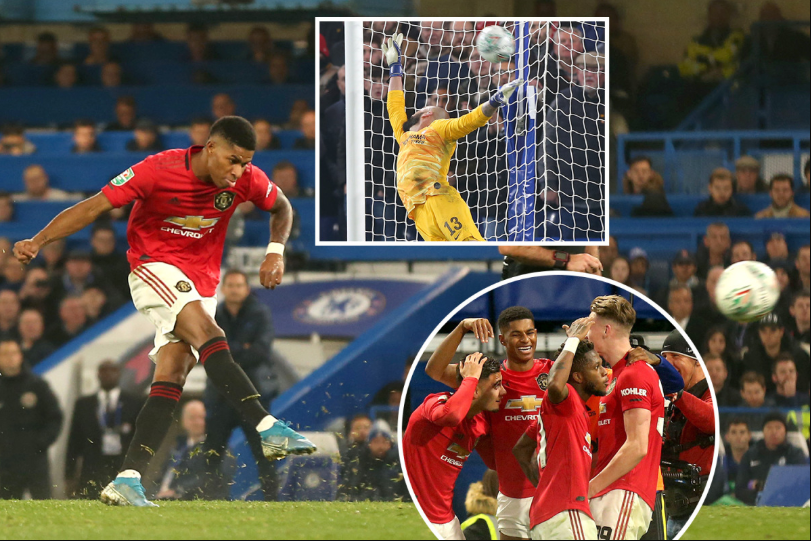 Rashford được so sánh với Ronaldo sau khi đá phạt thành bàn cho MU