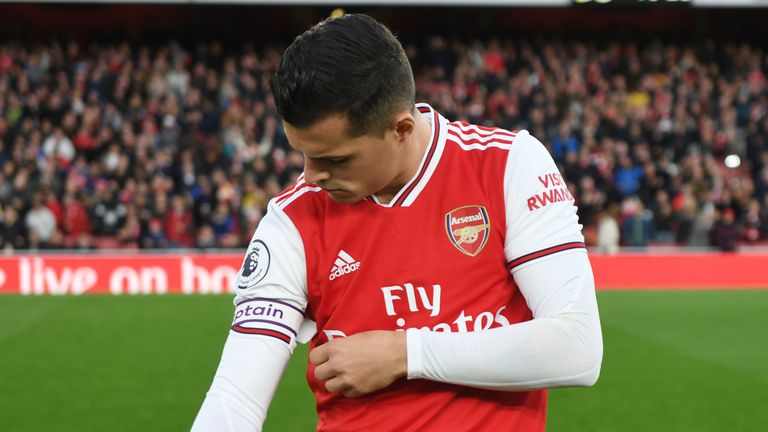 Arsenal có thể loại bỏ Xhaka nhờ thống kê gây kinh ngạc