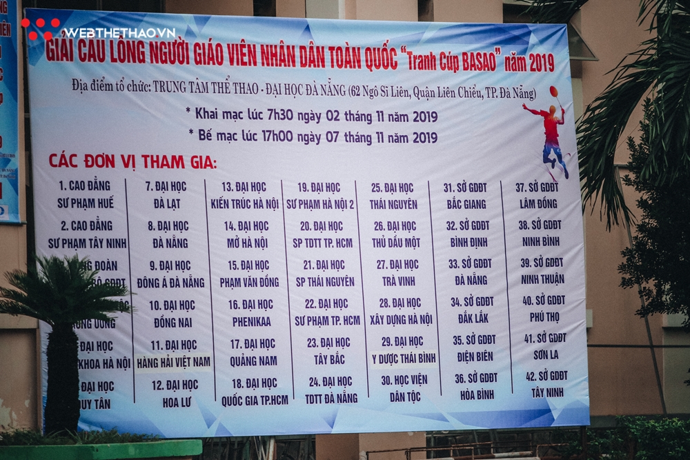 Điểm danh những đơn vị góp mặt tại giải cầu lông BASAO 2019