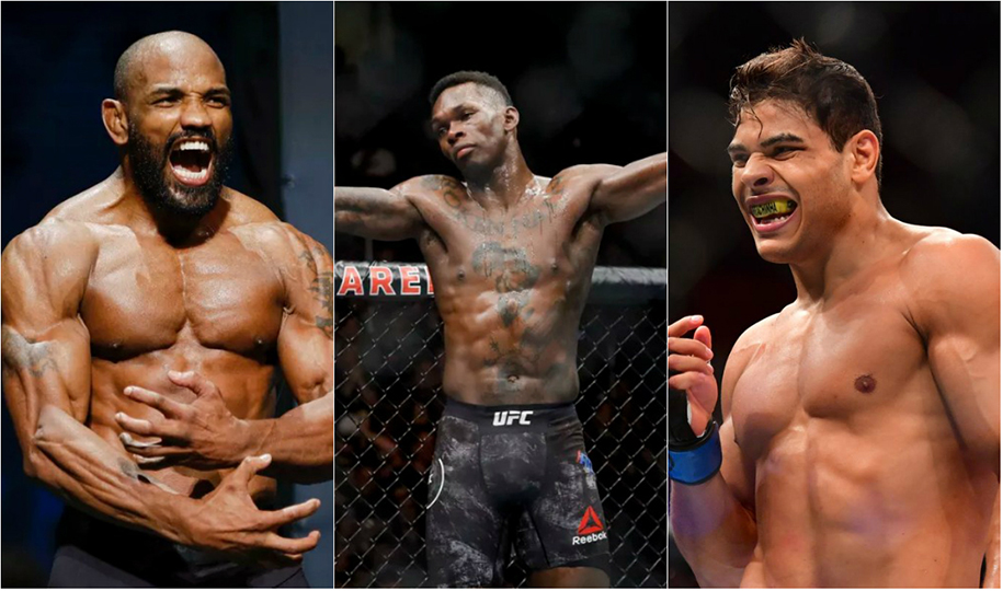 Hài hước với màn ‘đấu khẩu’ giữa Israel Adesanya – Yoel Romero và Paulo Costa