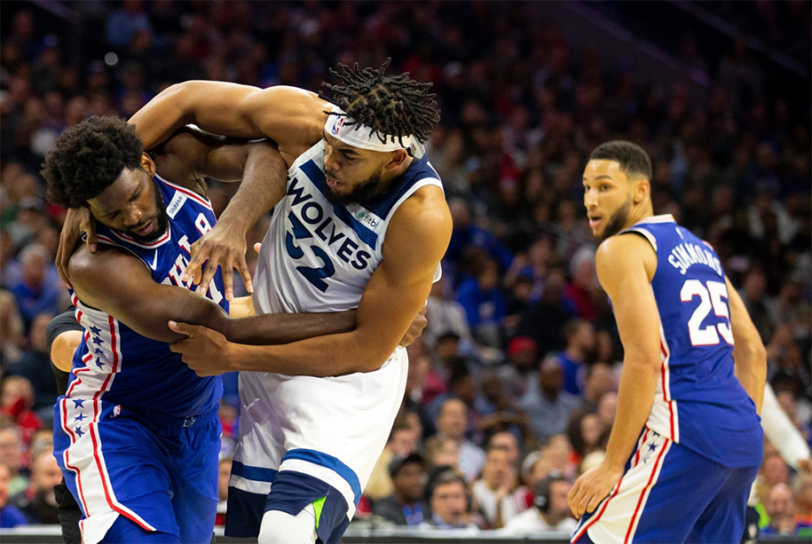 NBA đưa ra án phạt cho màn đánh nhau của Karl-Anthony Towns và Joel Embiid