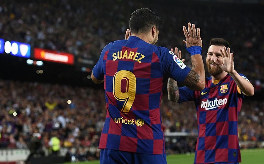Song sát Messi - Suarez của Barca là cơn ác mộng cho Levante