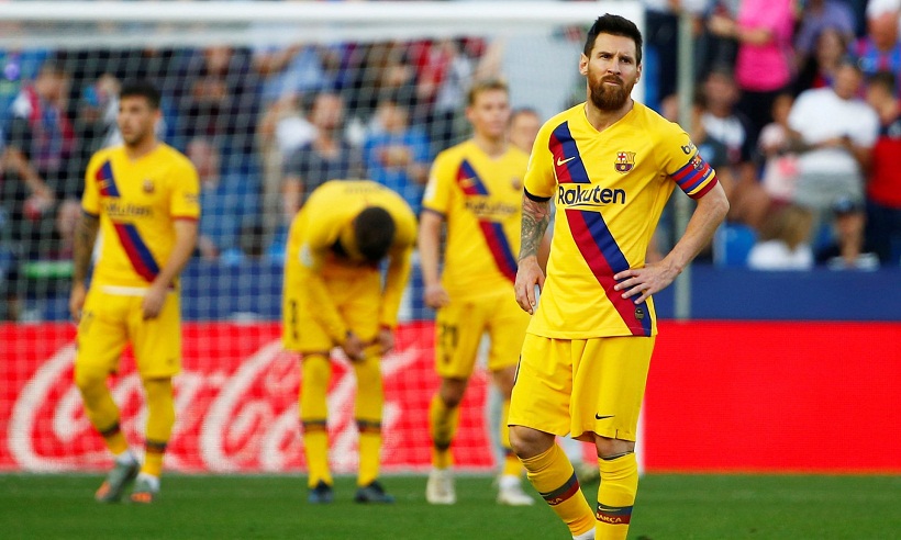 Barca thất thường như thế nào khi rời xa thánh địa Nou Camp?
