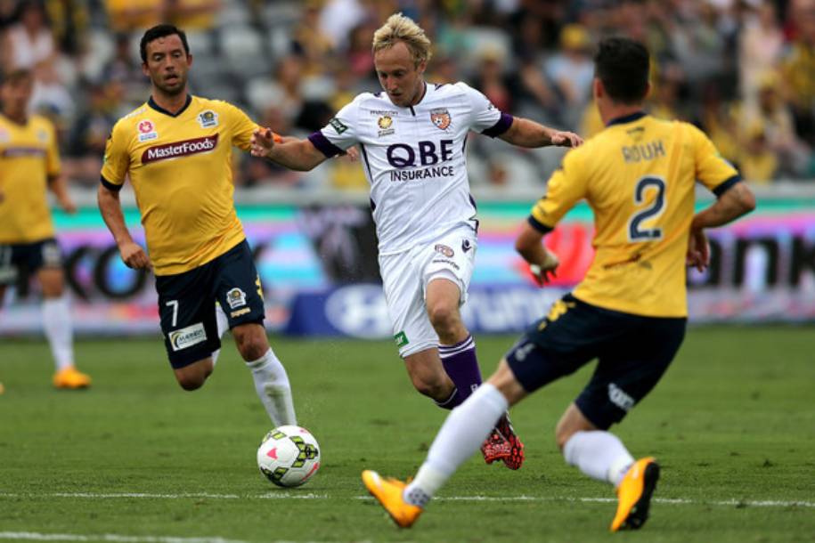 Trực tiếp Perth Glory vs Central Coast: Khách có điểm