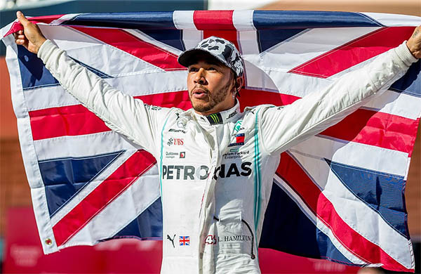 Grand Prix Mỹ 2019: Lewis Hamilton vô địch thế giới F1 lần thứ 6