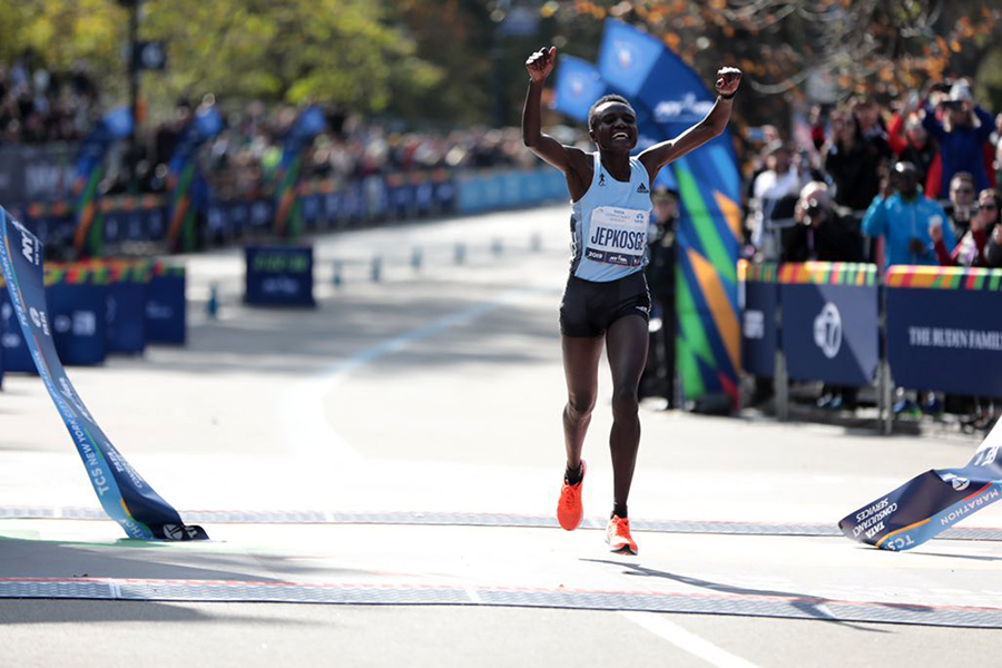 “Măng non marathon” Kenya đánh bại đàn chị 4 lần vô địch New York City Marathon