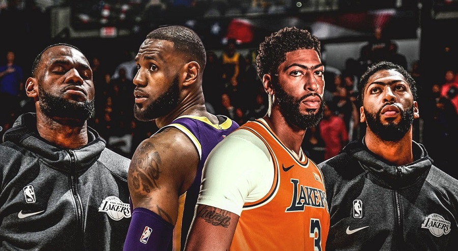 Sau 18 năm, LeBron James và Anthony Davis tái hiện kỷ lục của LA Lakers