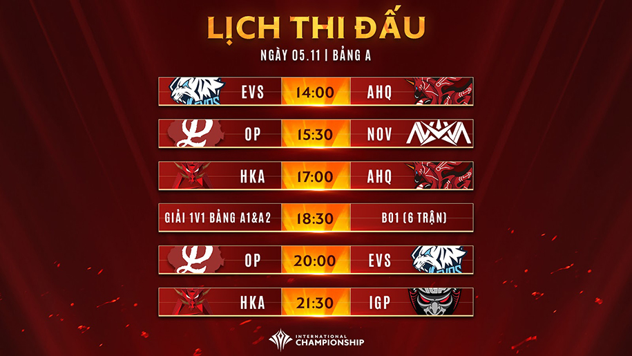 Công bố lịch thi đấu và chi tiết giải 1v1 Liên Quân AIC 2019
