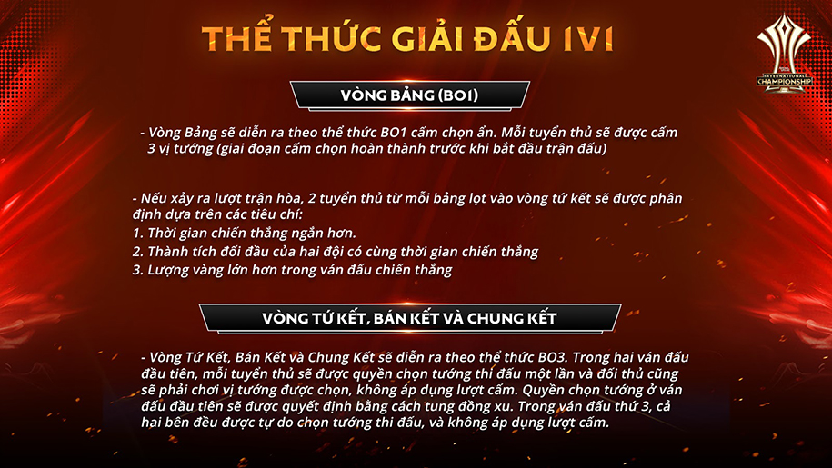 Công bố lịch thi đấu và chi tiết giải 1v1 Liên Quân AIC 2019