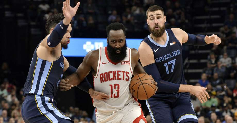 Houston Rockets vượt qua Memphis Grizzlies trong thế trận giằng co