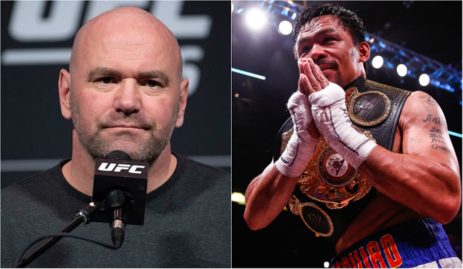 Dana White ủng hộ cho quỹ cứu trợ động đất của huyền thoại Manny Pacquiao