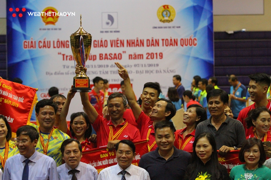 Bế mạc giải Cầu lông Người giáo viên nhân dân toàn quốc 2019