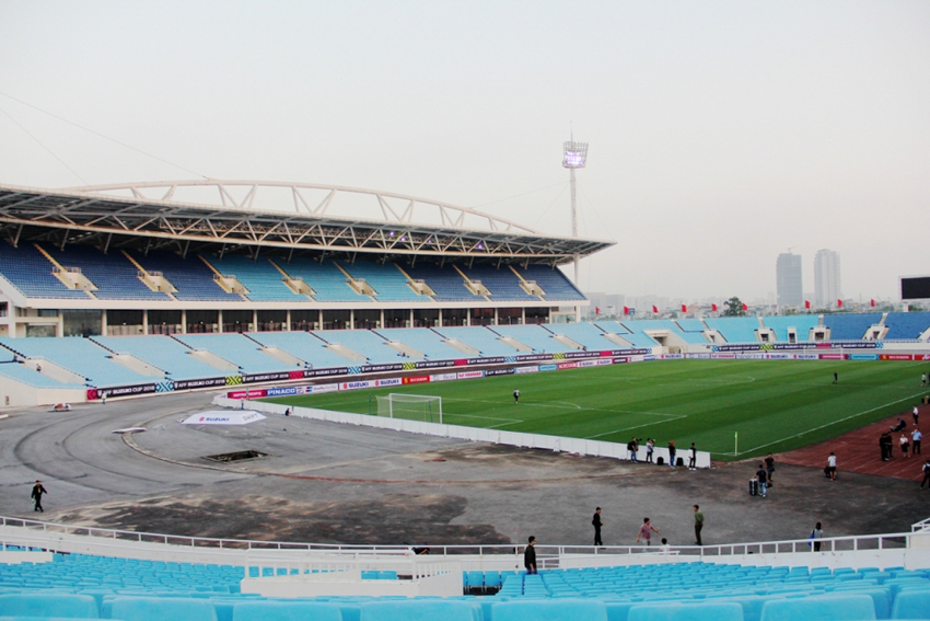 Sân Mỹ Đình nâng cấp khán đài để chuẩn bị cho SEA Games 31