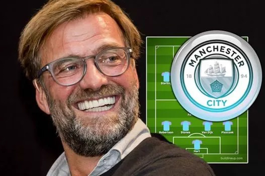 Đội hình Man City sẽ thế nào nếu được… Klopp dẫn dắt?