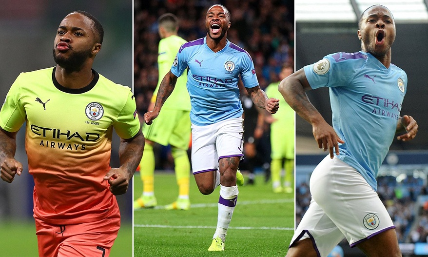 Từ Liverpool đến Man City, Guardiola đã giúp Sterling tiến bộ ngoạn mục