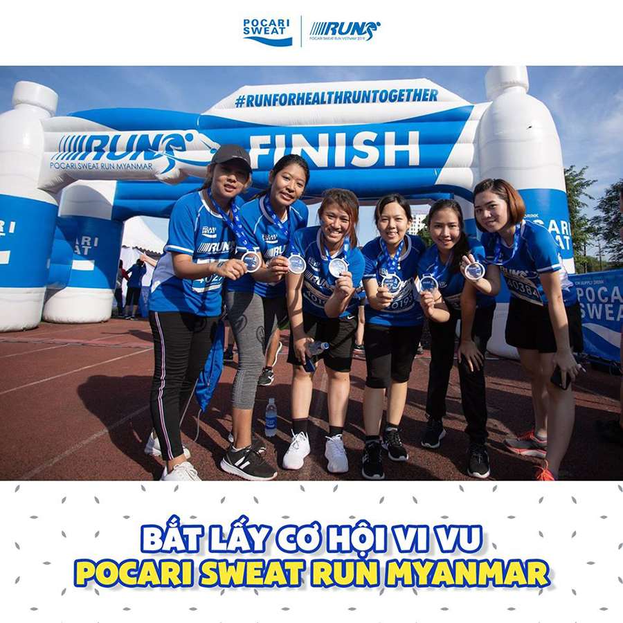 Những quyền lợi “cực phẩm” cho VĐV khi chạy Pocari Sweat Run Việt Nam 2019 Những quyền lợi “cực phẩm” cho VĐV khi chạy Pocari Sweat Run Việt Nam 2019