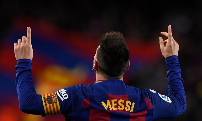 Messi cùng Barca san bằng kỷ lục lập hat-trick với Cristiano Ronaldo