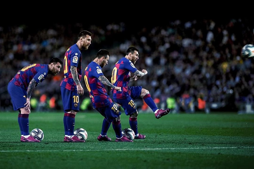 Messi ghi bàn bằng sút phạt cho Barca nhiều gấp 5 lần Real Madrid