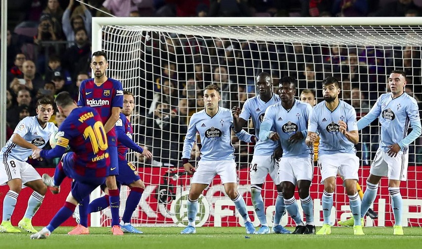 Messi tăng 5,5% tỷ lệ đá phạt thành công ở Barca kể từ năm 2015 Messi tăng 5,5% tỷ lệ đá phạt thành công ở Barca kể từ năm 2015