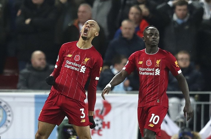 Fabinho là bùa may mắn của Liverpool ở Ngoại hạng Anh